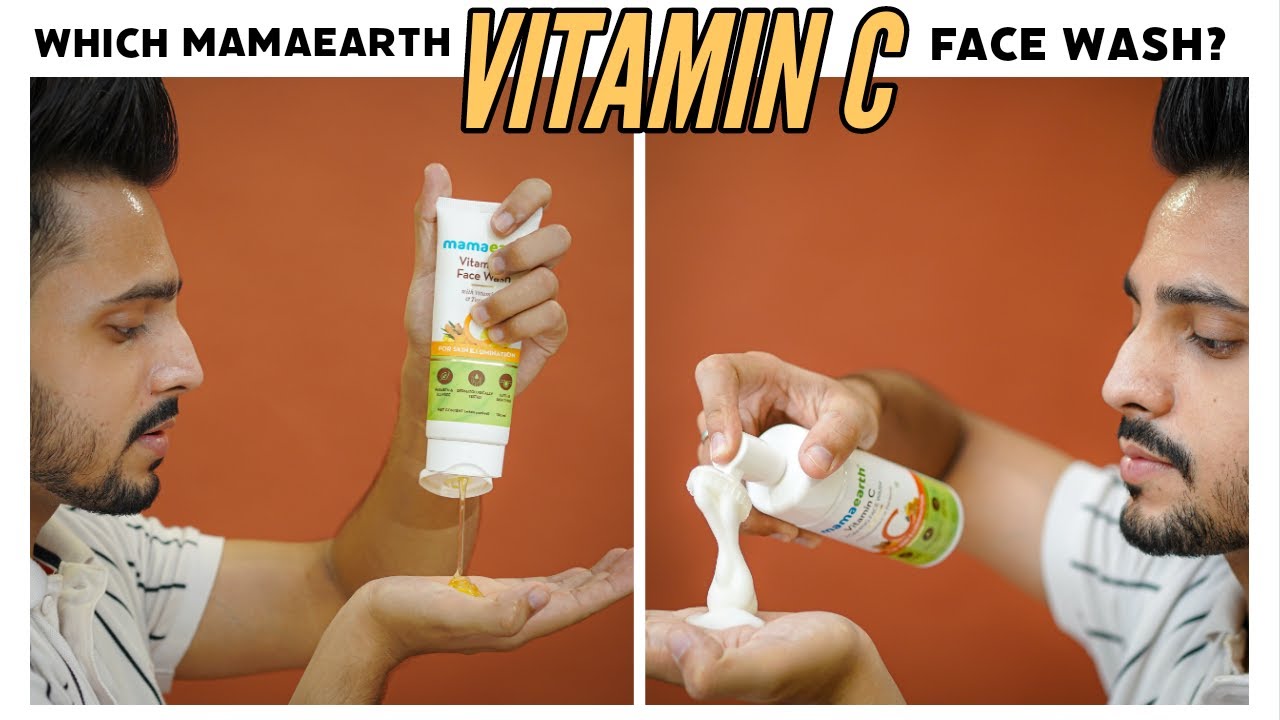 MamaEarth Vitamin C Face Wash vs MamaEarth Vitamin C Foaming Face Wash