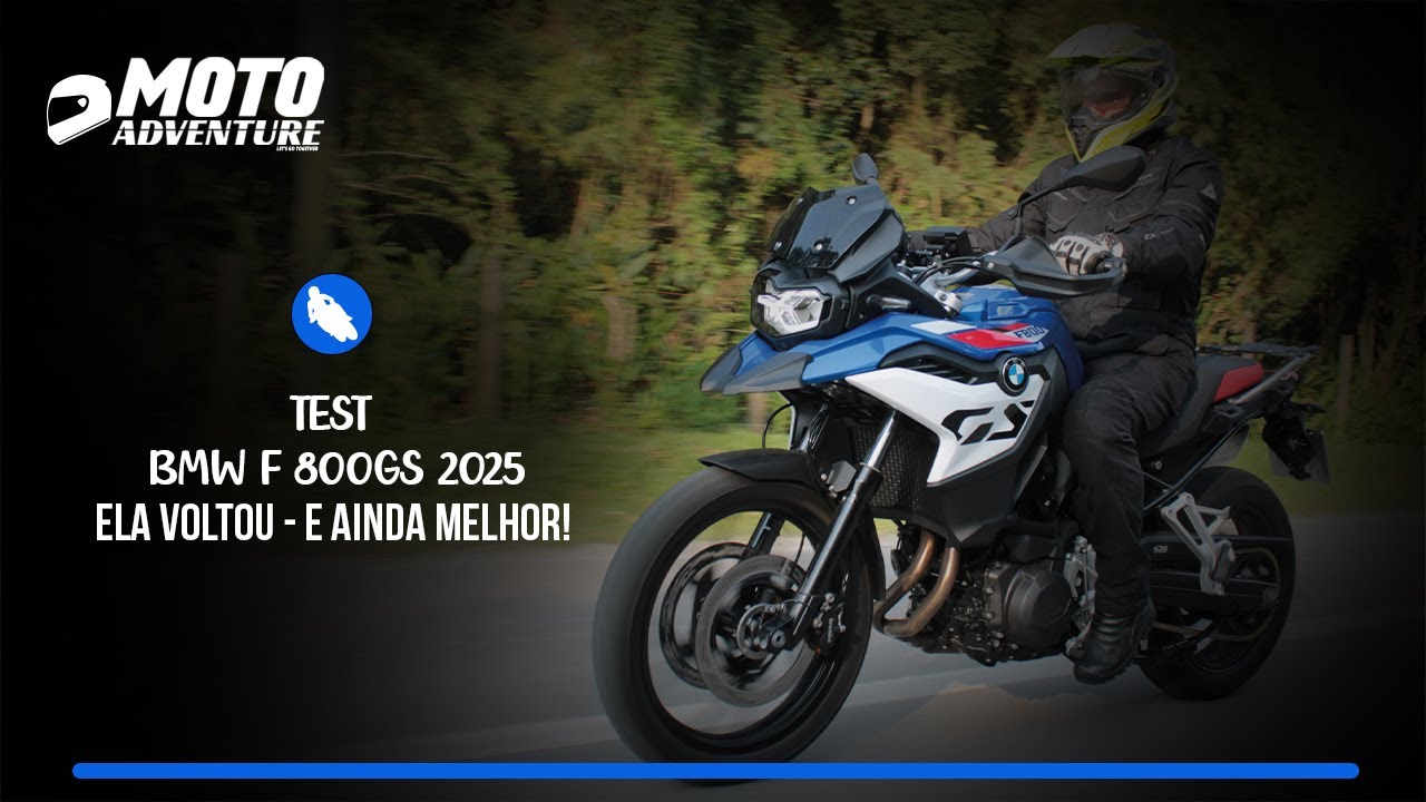 ANDAMOS NA NOVA BMW F800 GS - NOSSAS OPINIÕES