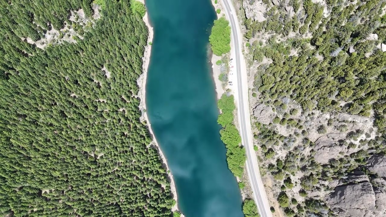 Rio Limay, Valle Encantado, Bariloche, Argentina