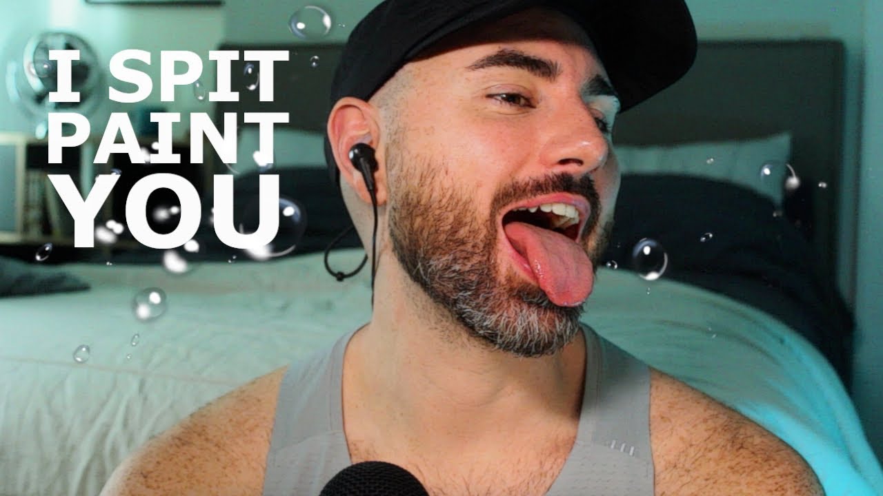 ASMR | The ONLY Spit Painting YOU Will Ever Need 💦