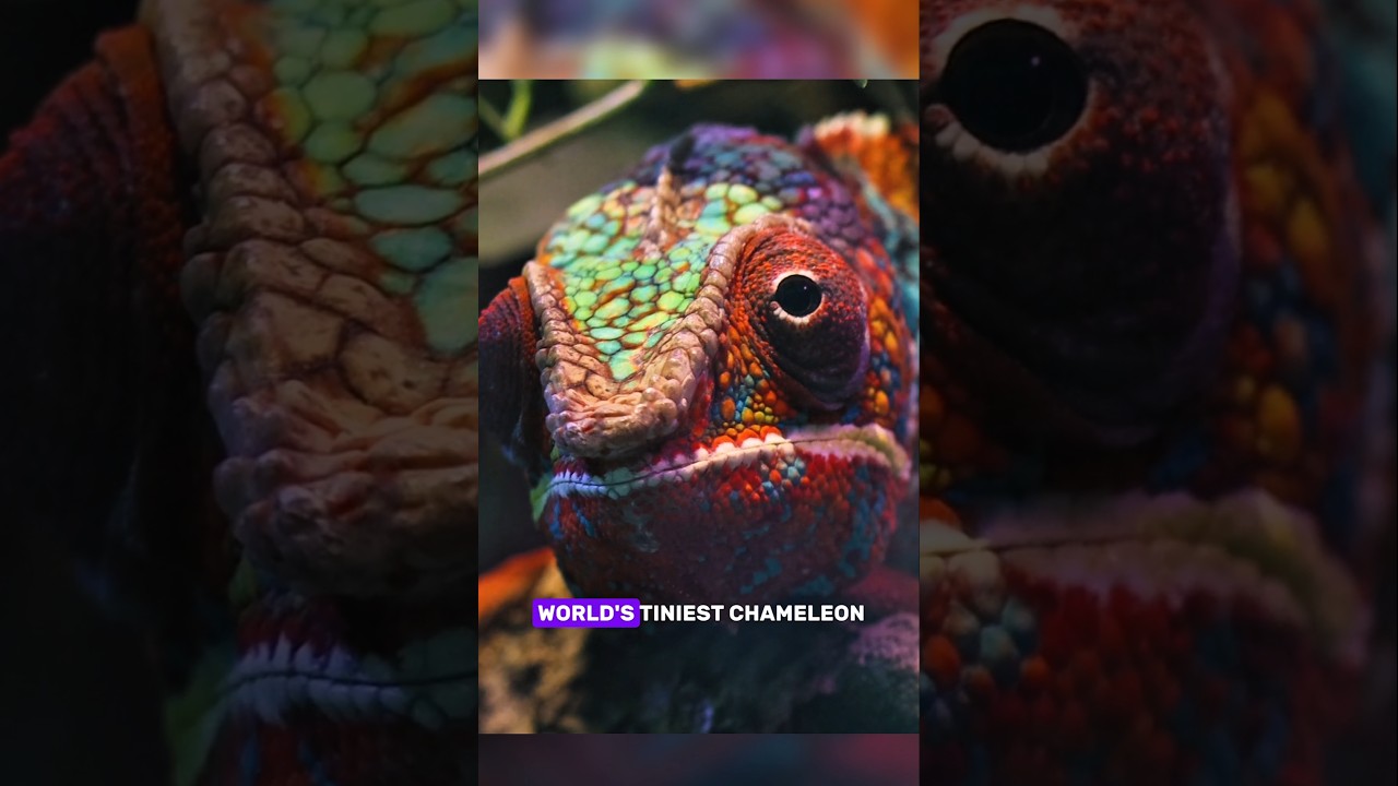 This Chameleon Can't Change Collor 🥹 