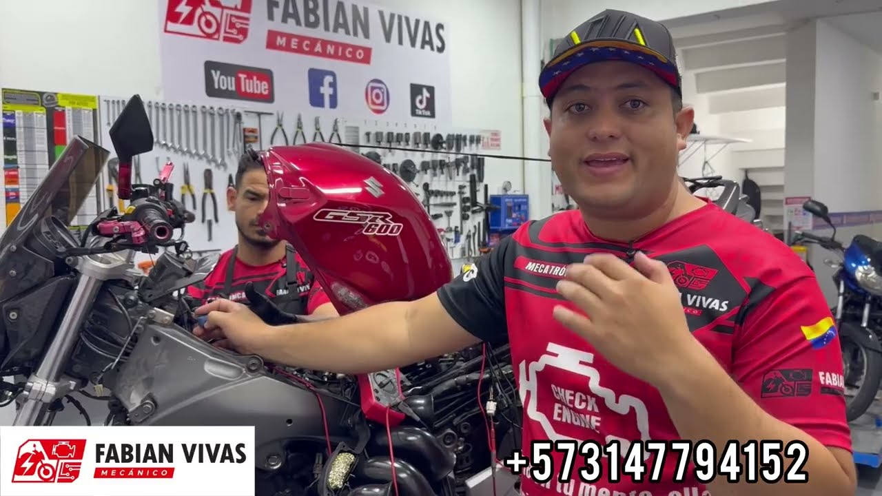 Falla grave en Suzuki GSR600 moto con 13 fallos por un mal procedimiento que realizaron