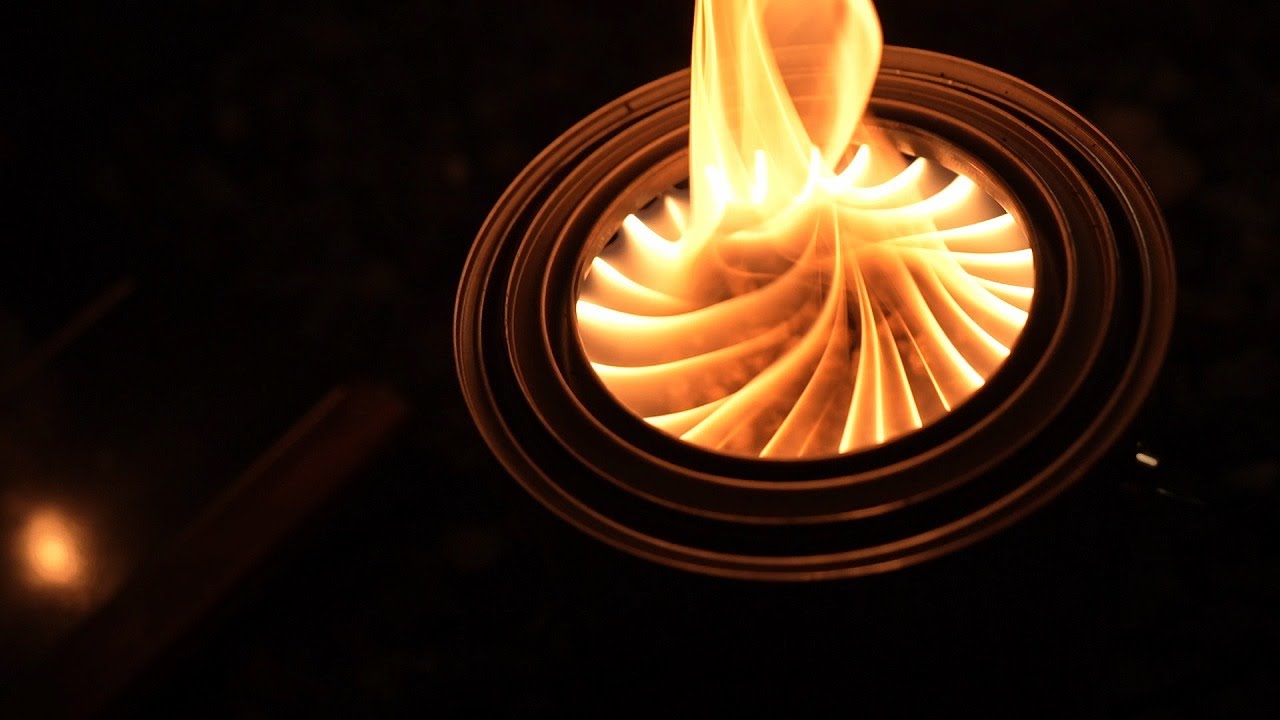 アサヒペンの炎をストーム加工と風防でレベルアップさせたかった動画【DIY wood gas stobe 】