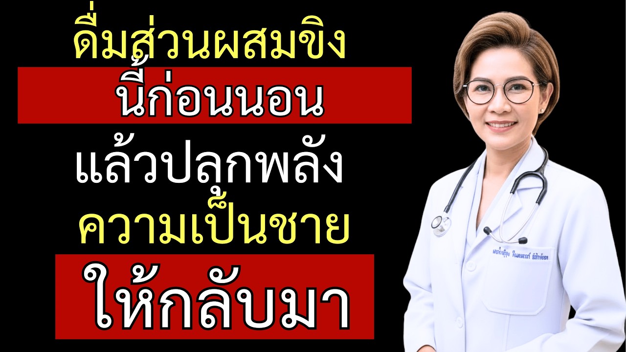 แม้จะอายุ 80 ปี ส่วนผสมขิงนี้ช่วยเพิ่มการไหลเวียนเลือด และทำให้คุณแข็งแกร่งบนเตียงได้!