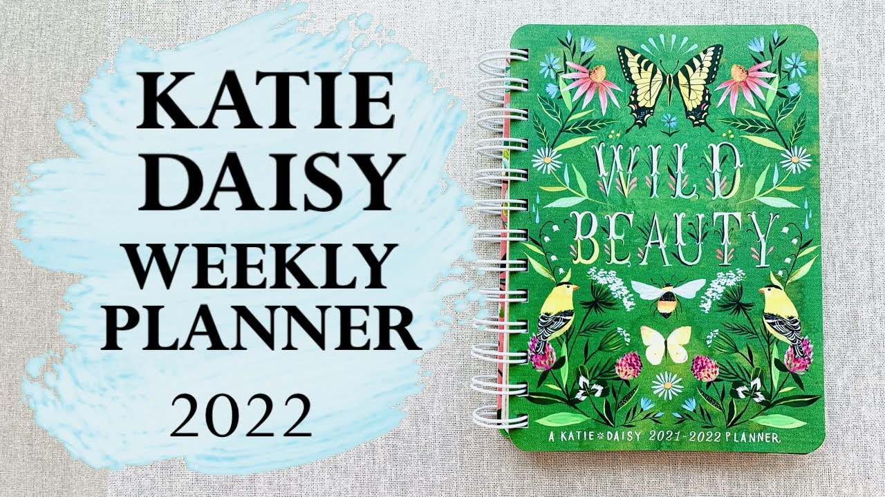 KATIE DAISY WEEKLY PLANNER 2021/2022 - MY GRATITUDE JOURNAL