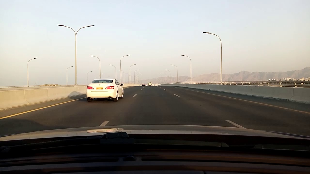 Al-Hail to Al-Azaiba Muscat Oman من الحيل الي العذيبه مسقط سلطنة عمان