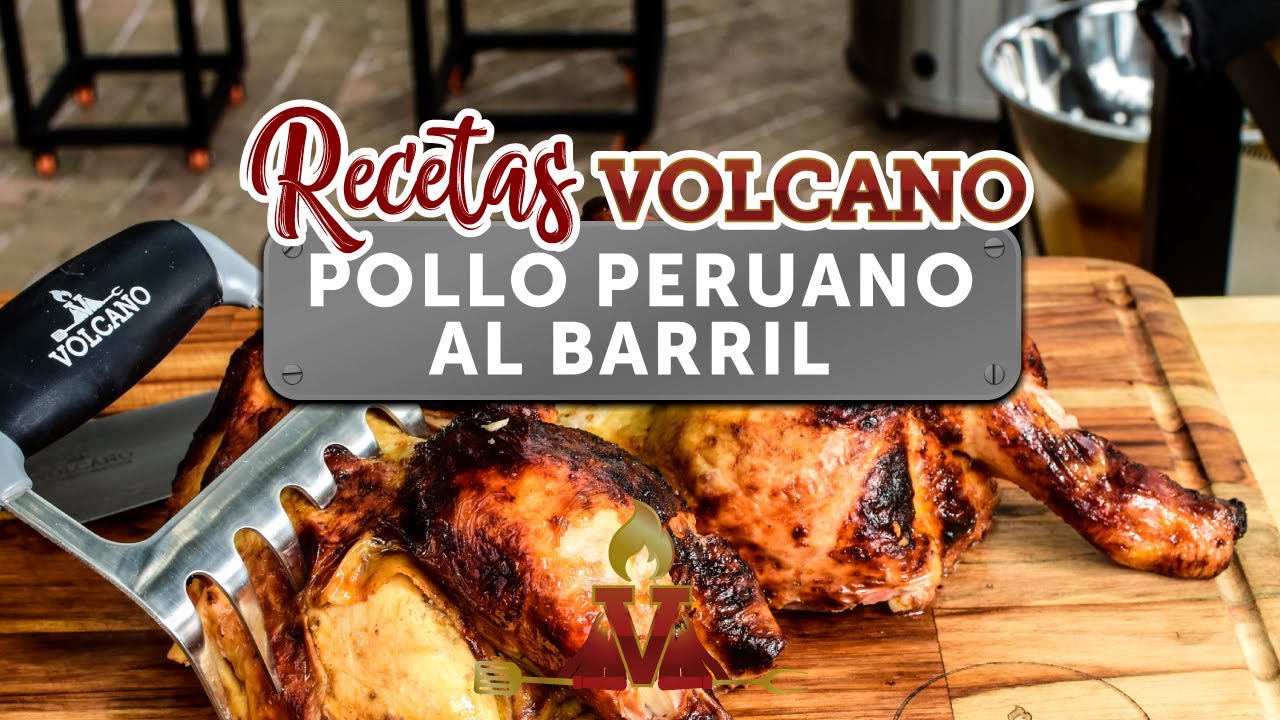 Pollo Peruano al barril con 🌋 Volcano Asadores 🔥