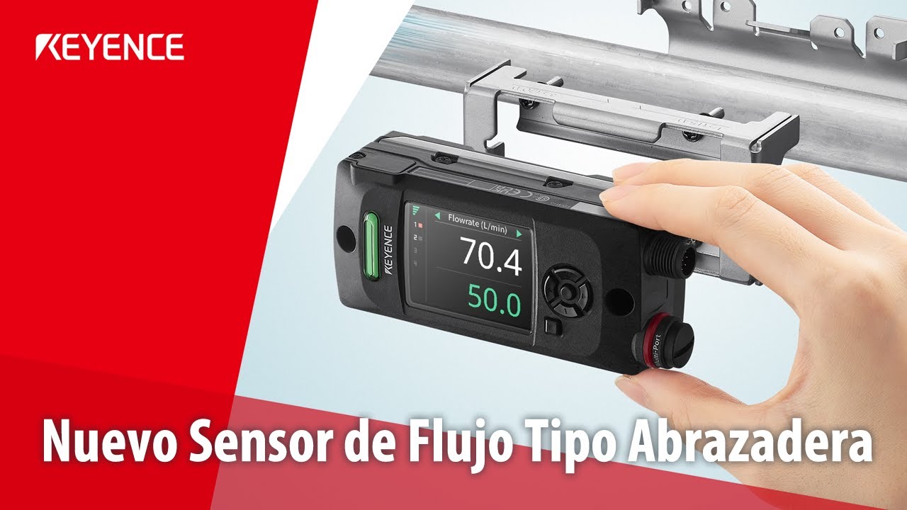 Nuevo Sensor de Flujo Tipo Abrazadera | Serie FD-H de KEYENCE