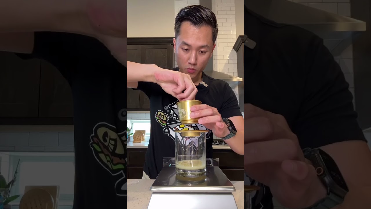 Vietnamese egg coffee