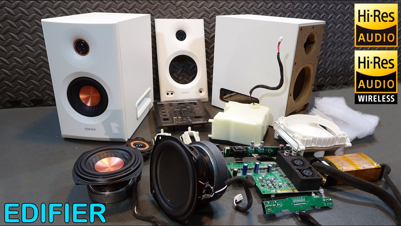 What's Inside Edifier MR5 110W(RMS) Studio Monitor Bookshelf Speakers