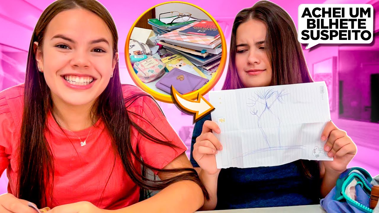 REAGINDO AO MATERIAL ESCOLAR DA MINHA AMIGA MANUZINHA