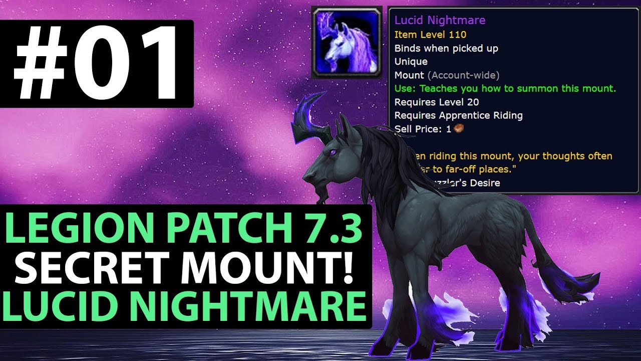 World Of Warcraft Legion Patch 7.3 LUCID NIGHTMARE FULL GUIDE - Ulduar Puzzle - Part 1