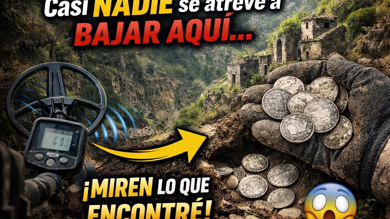 Casi nadie se atreve a bajar aquí… miren lo que encontré