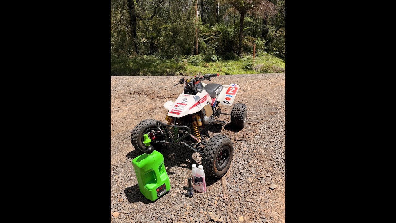 Epic ride through Australian Outback on a rare 1986 Honda Race Quad