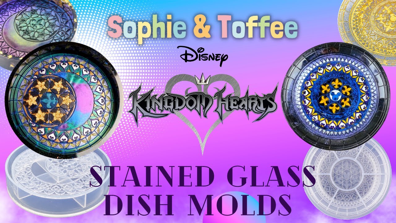 Kingdom Hearts Stained Glass Dish Tutorial