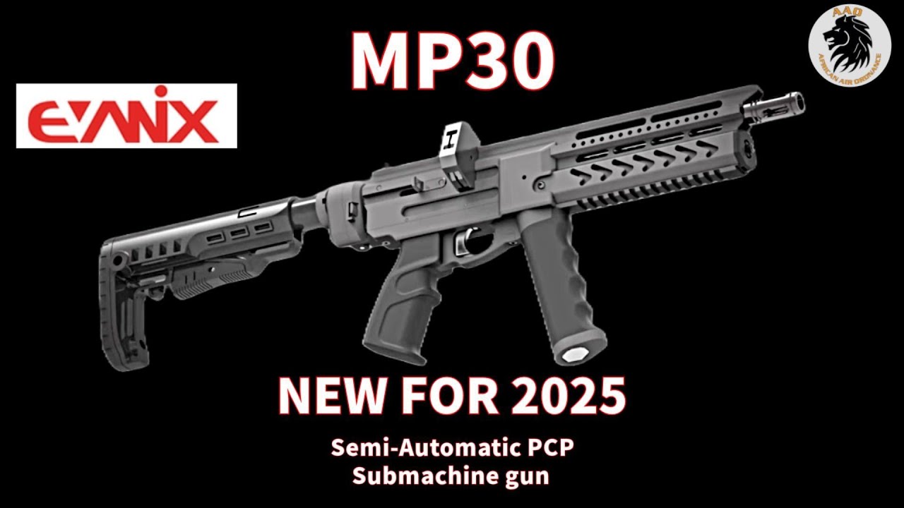 Evanix MP 30 Semi Automatic PCP Submachine gun