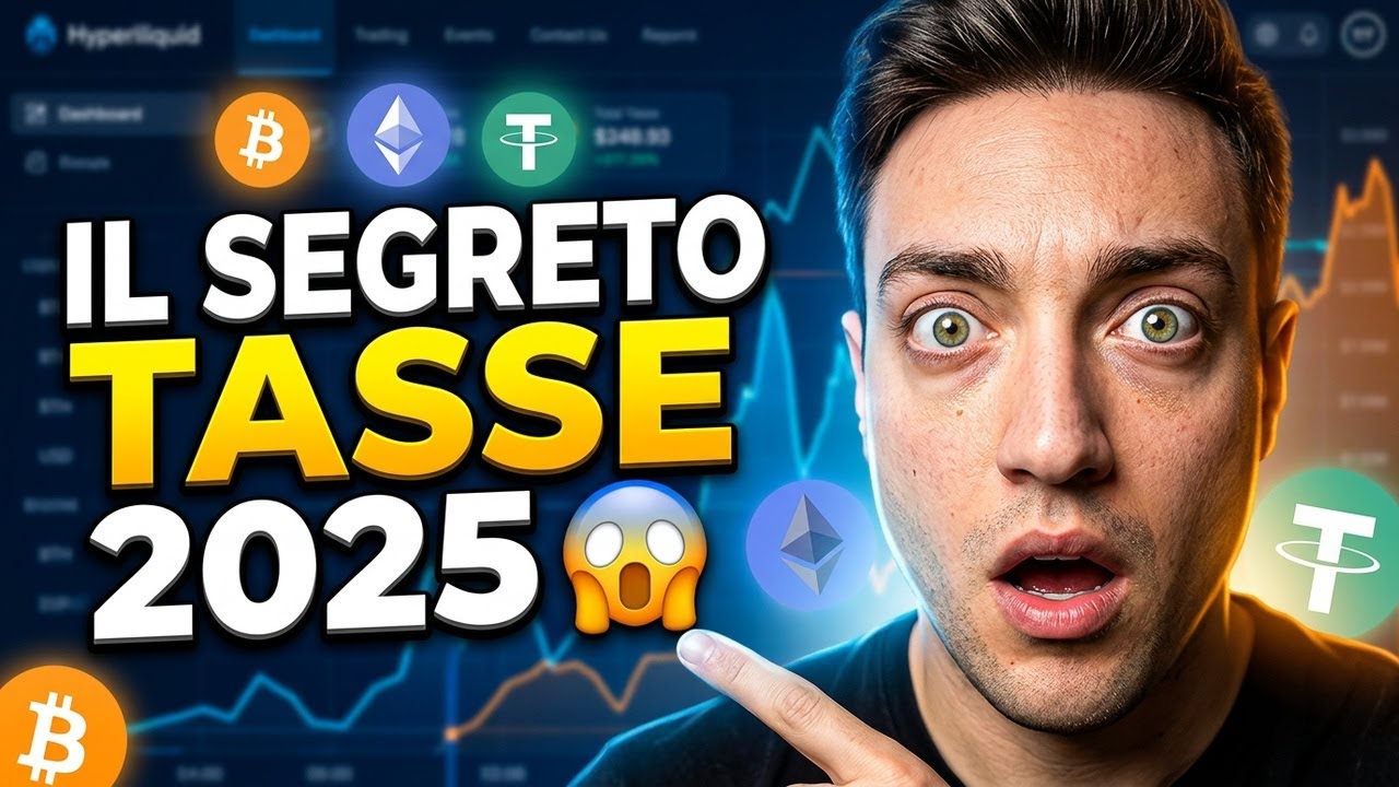 TASSE CRYPTO 2025: quello che NESSUNO ti dice 😱