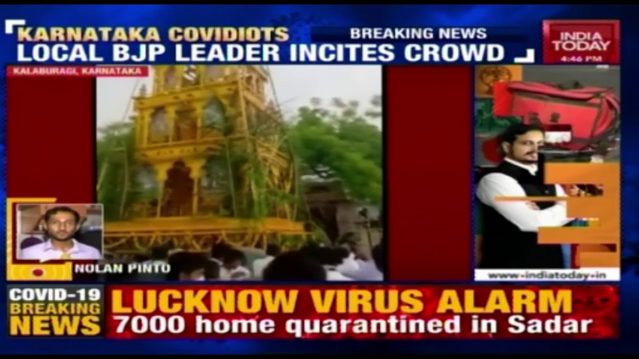 Massive Religious Gathering In Kalburgi District, Karnataka Police Act As Mute Spectators