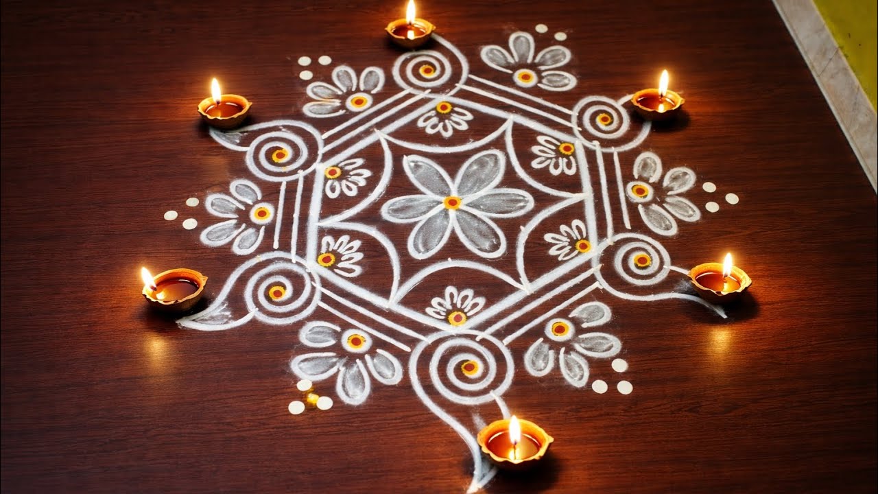 மாசி கிருத்திகைக்கு இந்த கோலம் போட்டா அதிர்ஷ்டம் வரும்! | Murugan Special Rangoli | Easy Kolam 2026