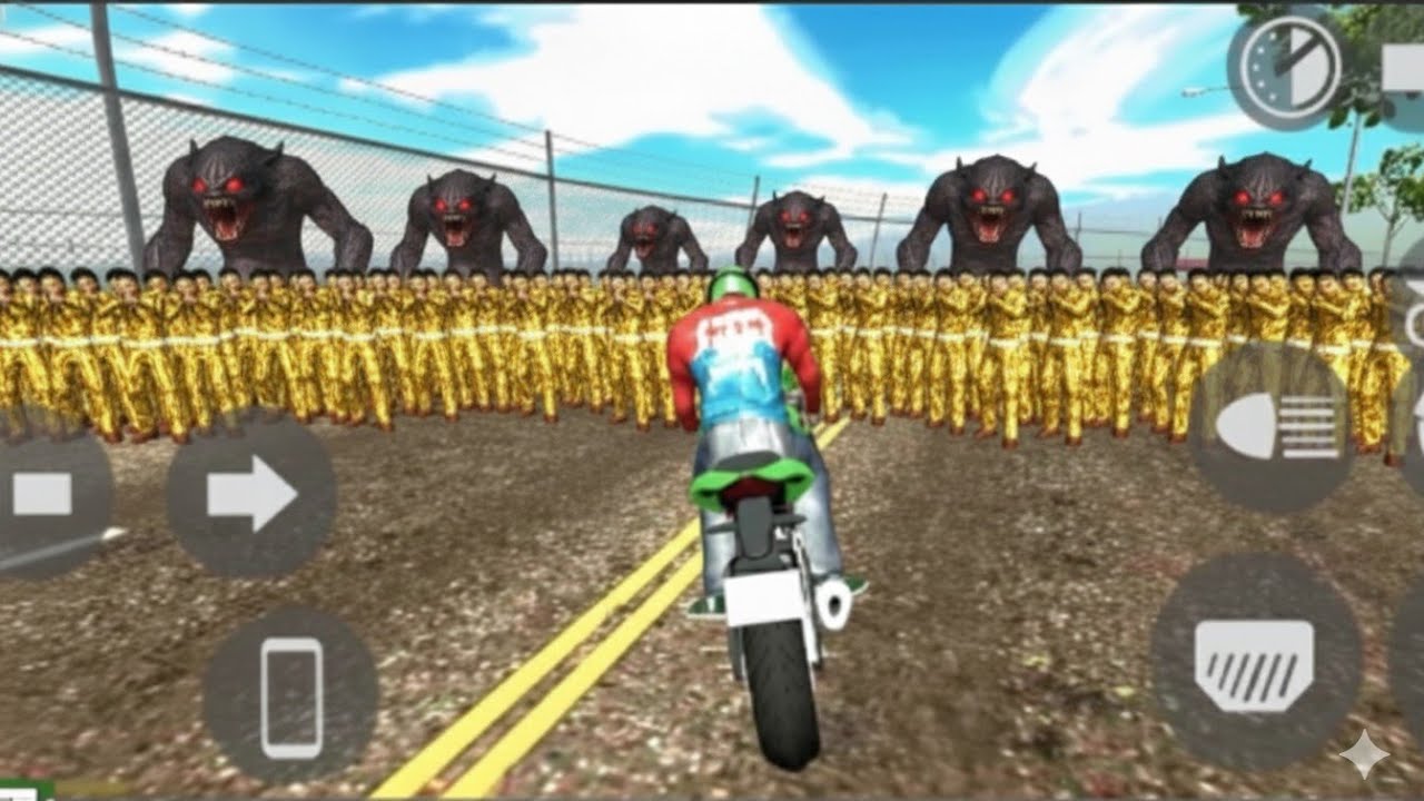 Facklin Ne game ko hack kar liya #indianbikegame #gta 