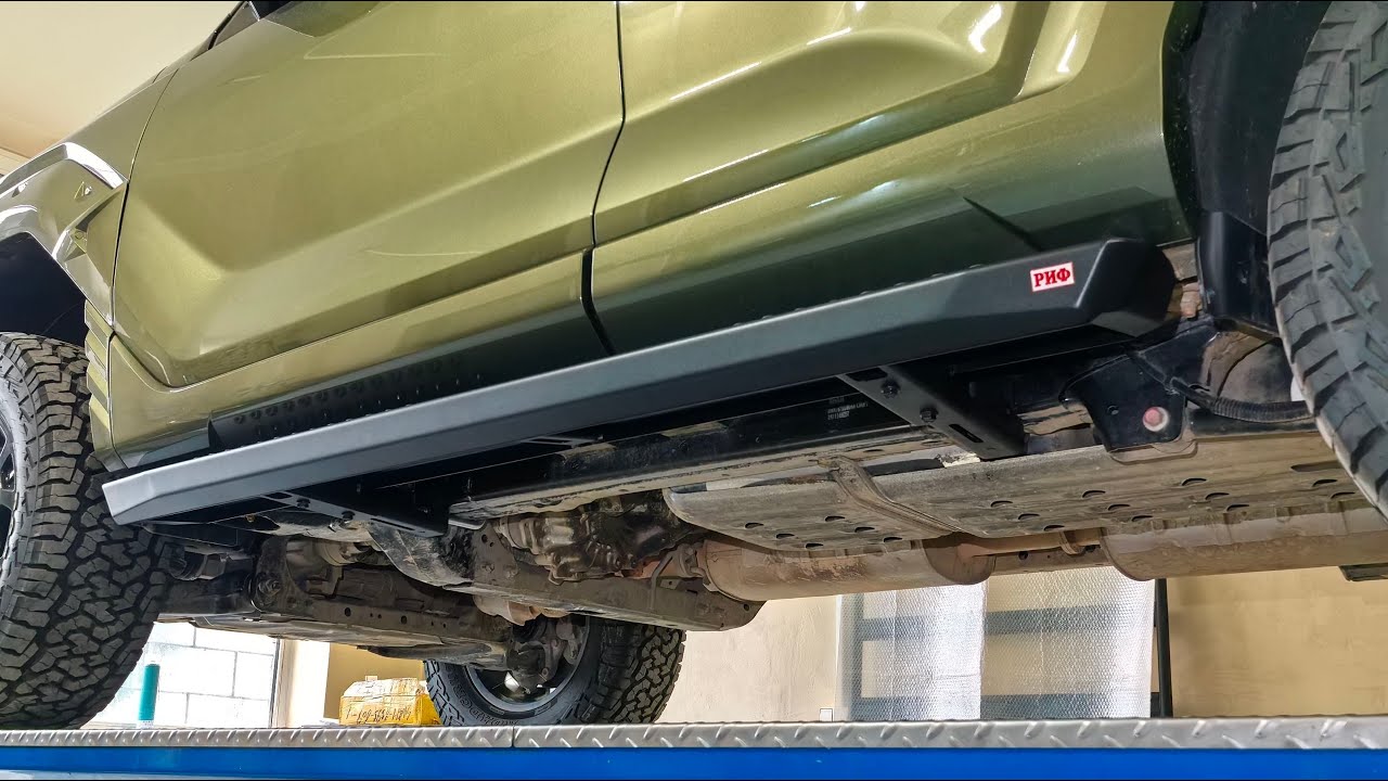 Пороги РИФ на Tank 400: обзор и установка