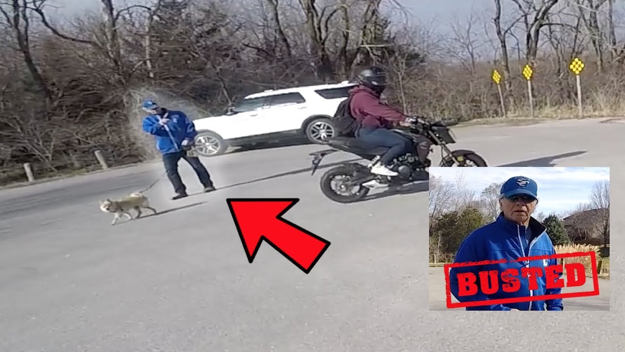 Confronting Old Man For Taking Picture of Keith's Girlfriend!