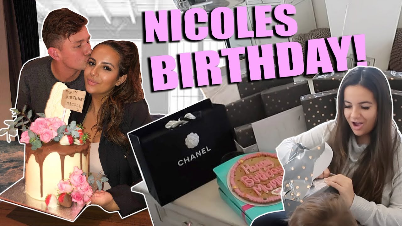 NICOLE'S 22ND BIRTHDAY!!! DAY FULL OF SURPRISES AND CELEBRATING WITH FAMILY