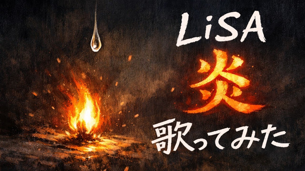 【鬼滅の刃 無限列車編】LiSA「炎」を歌ってみた / Demon Slayer - Kimetsu no yaiba - homura【アニソン / バラード名曲 / うたスキ動画】
