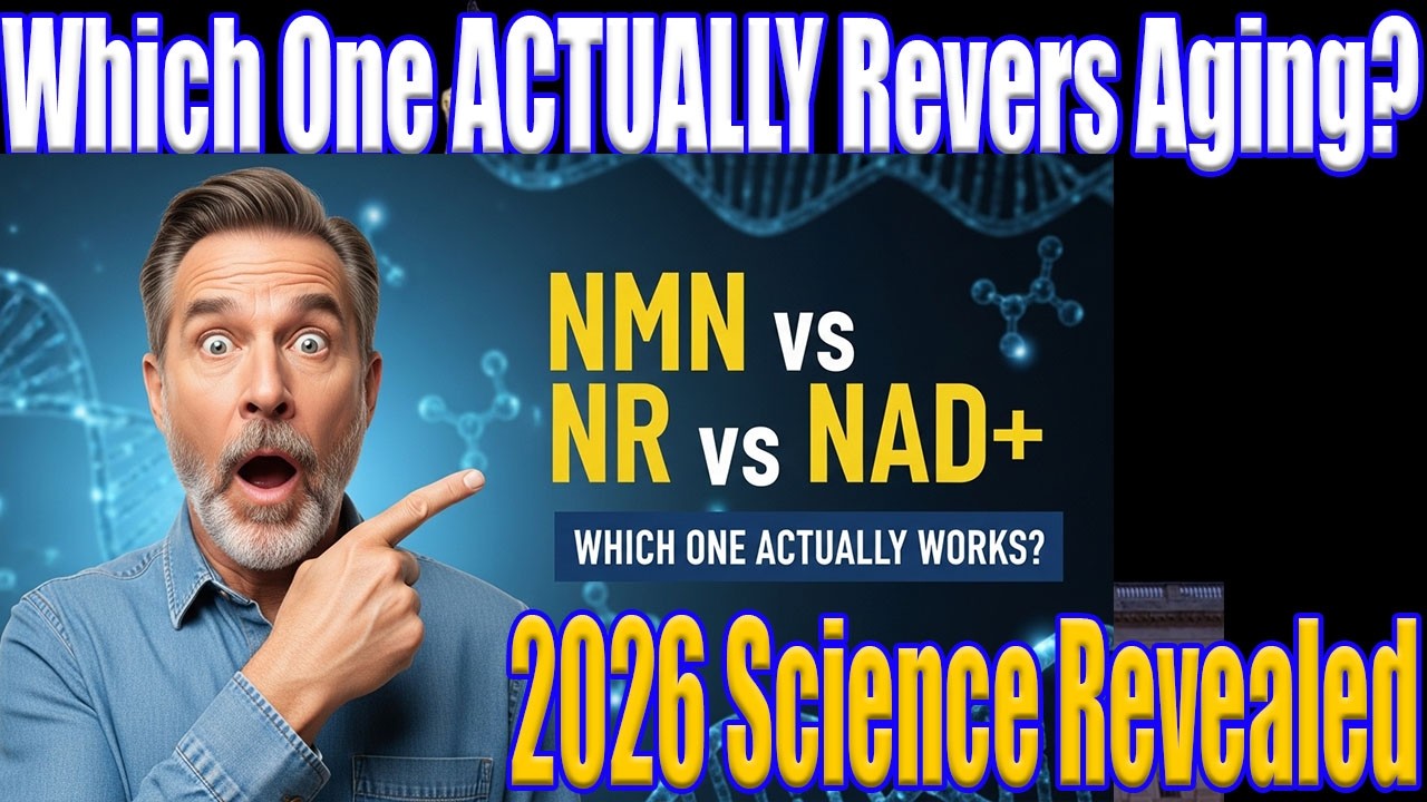 NMN vs NR vs NAD+ | The Shocking Truth About Longevity Supplements | 2026 Science Explained