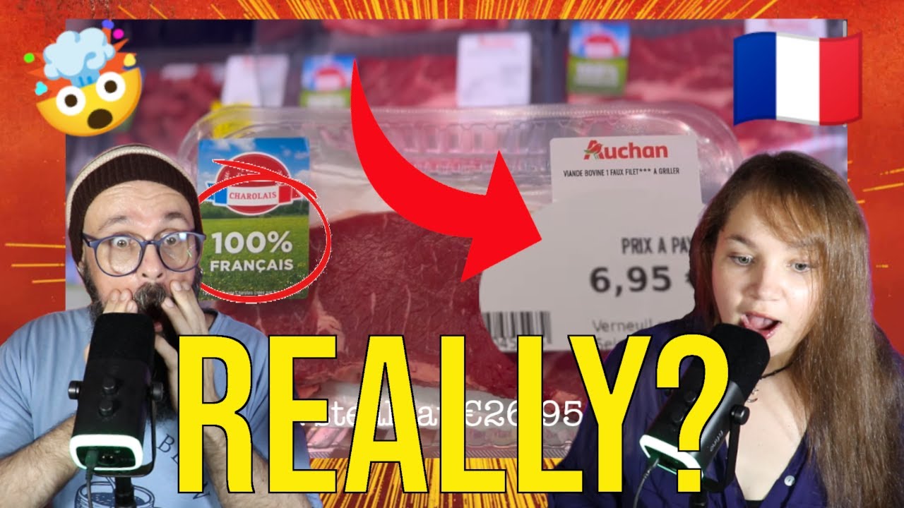 3rd WORLD PEOPLE DISCOVER A FRENCH SUPERMARKET | FRANCE REACTION