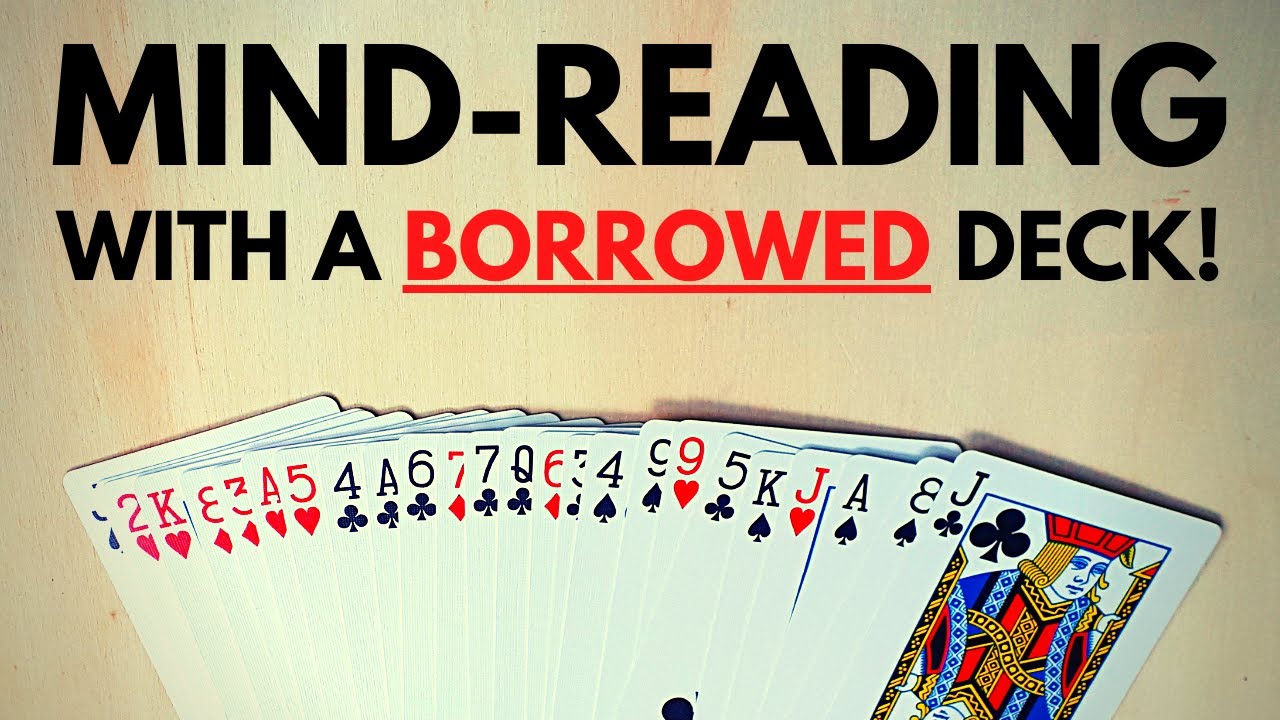 Do Astounding Mind-Reading Magic Card Trick  (Learn the Secret Now!)