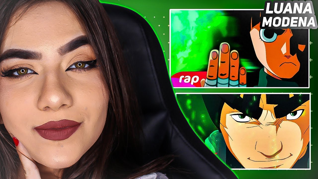 REACT 7MINUTOZ - RAP DO ROCK LEE (A FORÇA DA MOTIVAÇÃO) E RAP DO MAITO GAI (O NINJA MAIS FORTE)