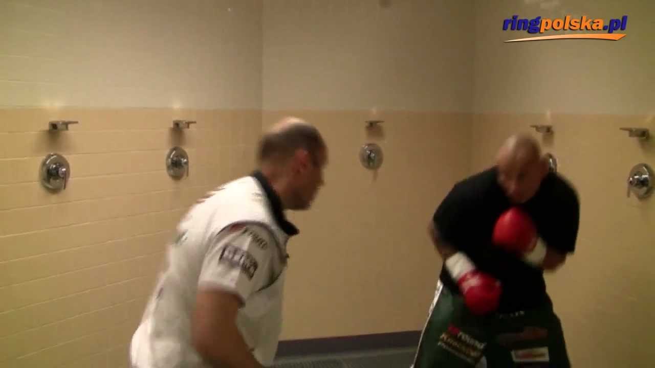 Artur Szpilka - migawka z szatni przed walką z Davidem Saulsberry