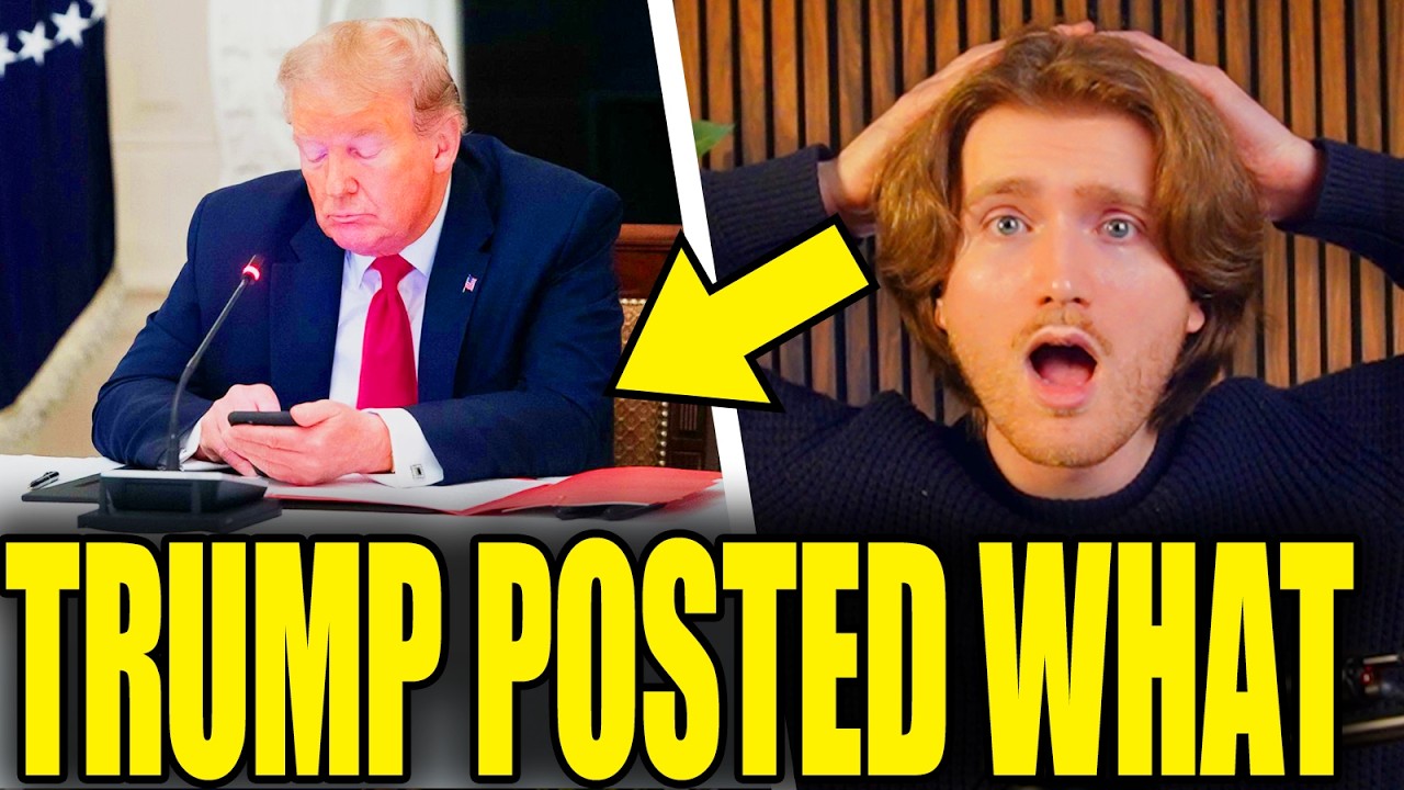 Trump Posts Iran Surrender After Insane White House Collapse