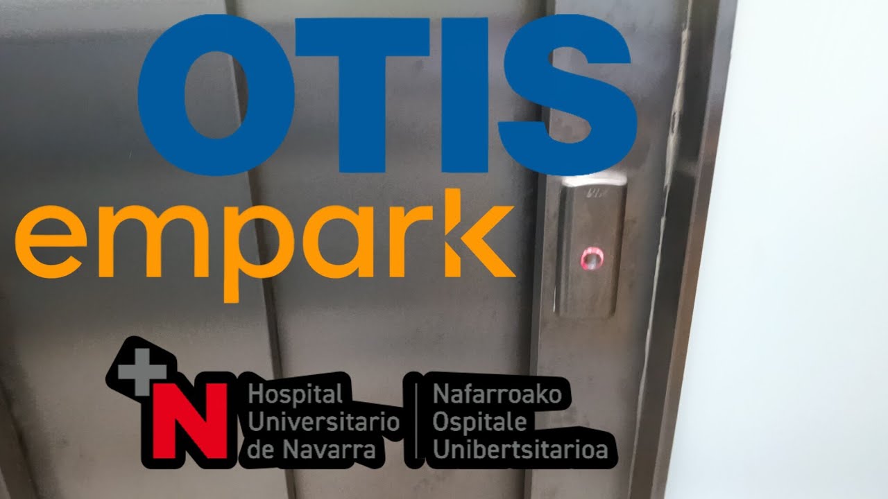 (1/3) 2009 Otis Gen2 en Parking Empark del HUN en Pamplona Navarra