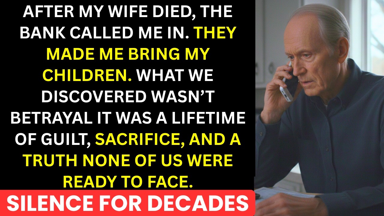 “Don’t Come Alone,” The Bank Manager Said — What I Learned About My Wife Shattered Everything