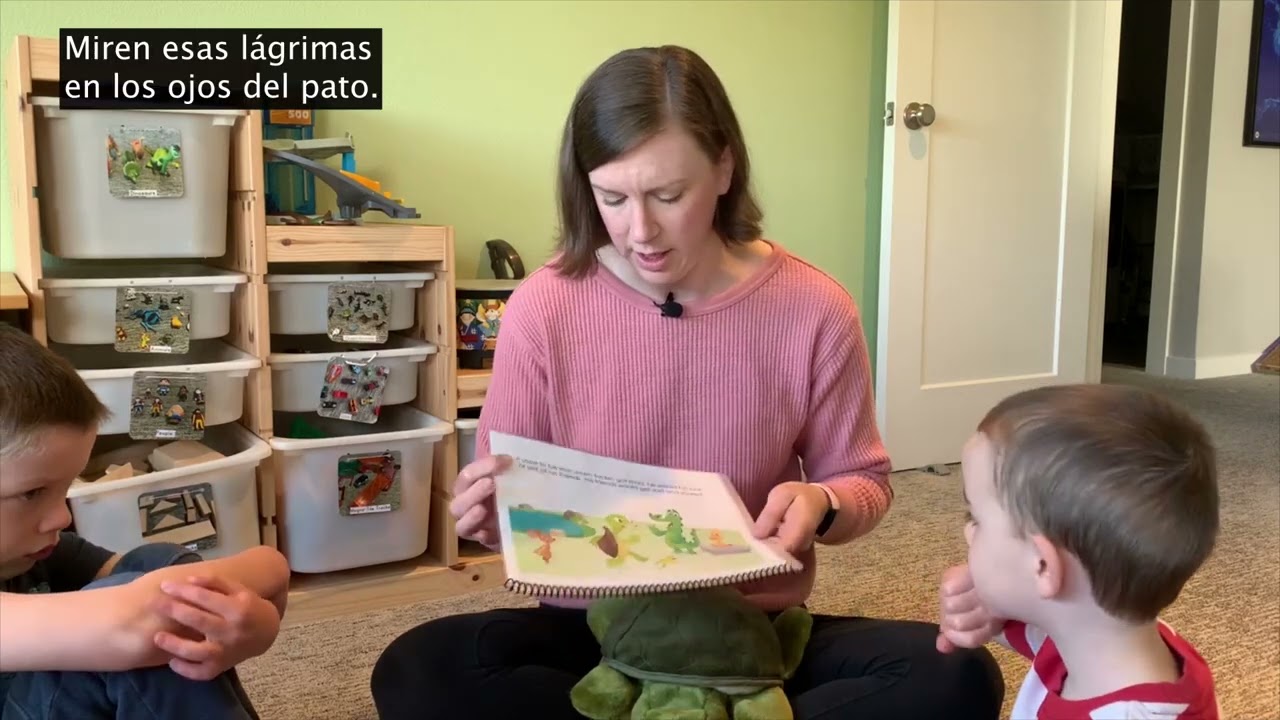 Tucker Turtle Takes Time to Tuck and Think (Spanish subtitles)