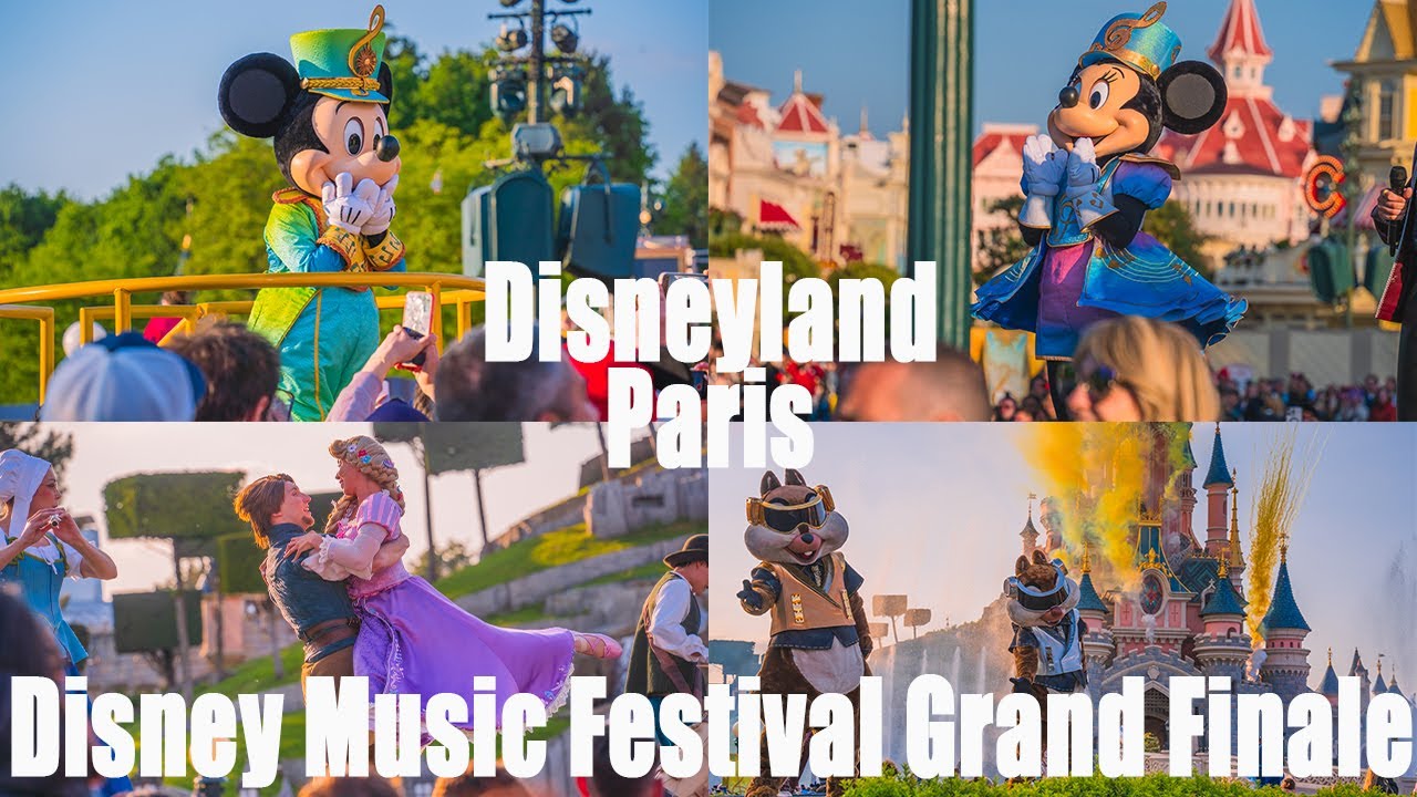 【Day Show】Disney Music Festival Grand Finale【Disneyland Paris】【4K】