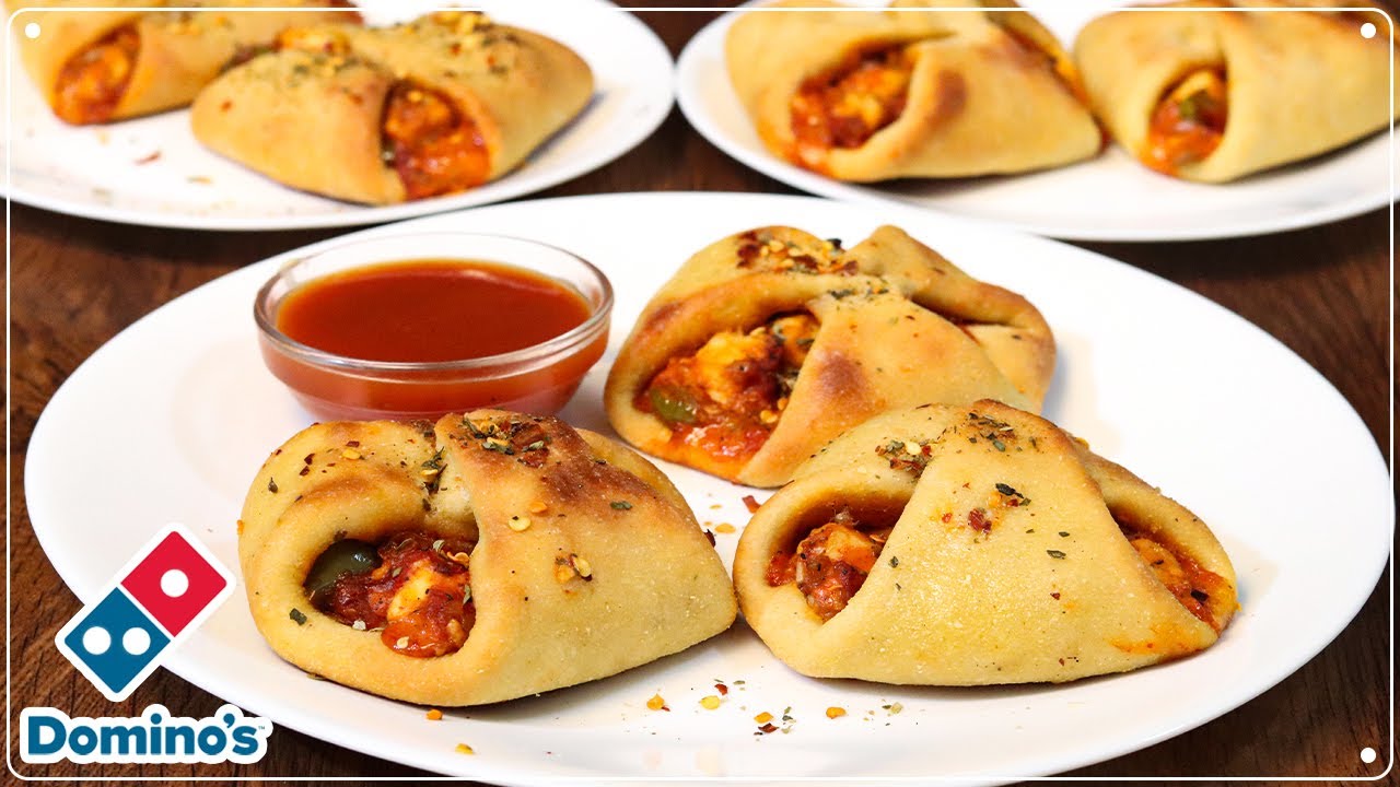 न ईस्ट, न मैदा, न ओवन 1.5 कप आटे से 8 Zingy Parcel Domino's जैसे घर पर | Crispy Zingy Parcel Recipe
