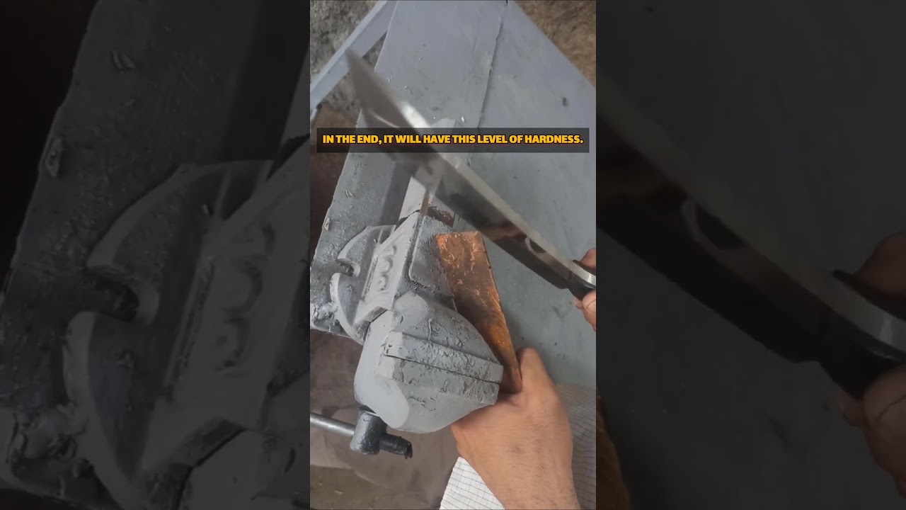 How to harden a knife blade (heat treatment process)