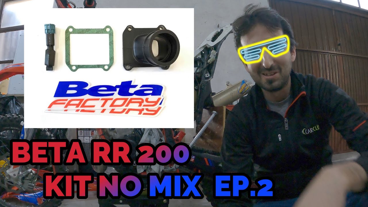 BETA RR 200 - KIT NO MIX - MONTAGGIO KIT NO OIL MIX - EP. 2 - DIY - 4K