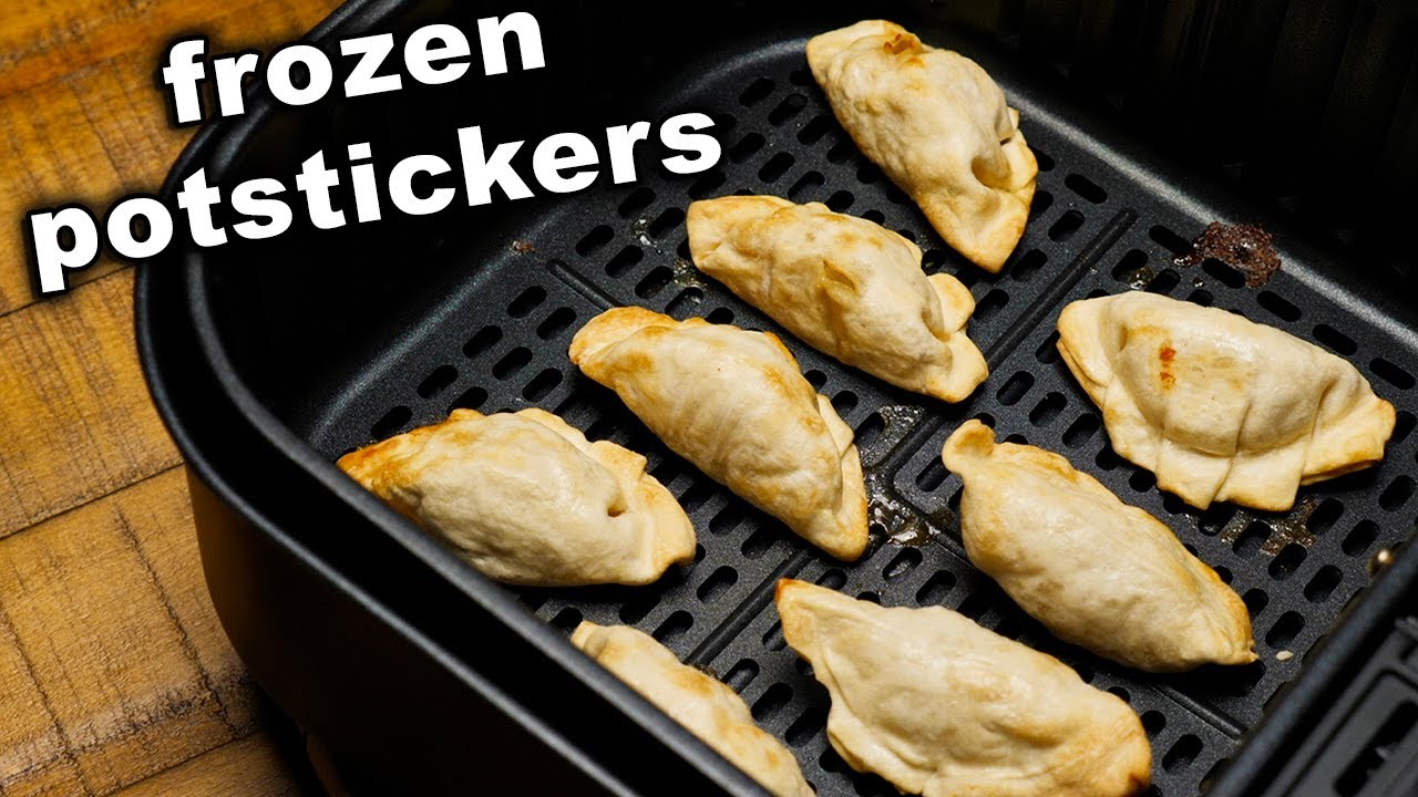 Air Fryer Frozen Potstickers | Dumplings in the air fryer