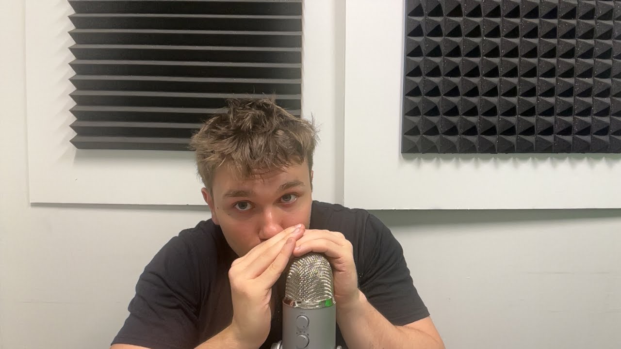 ASMR close whispering (cupped whispering, repeating)
