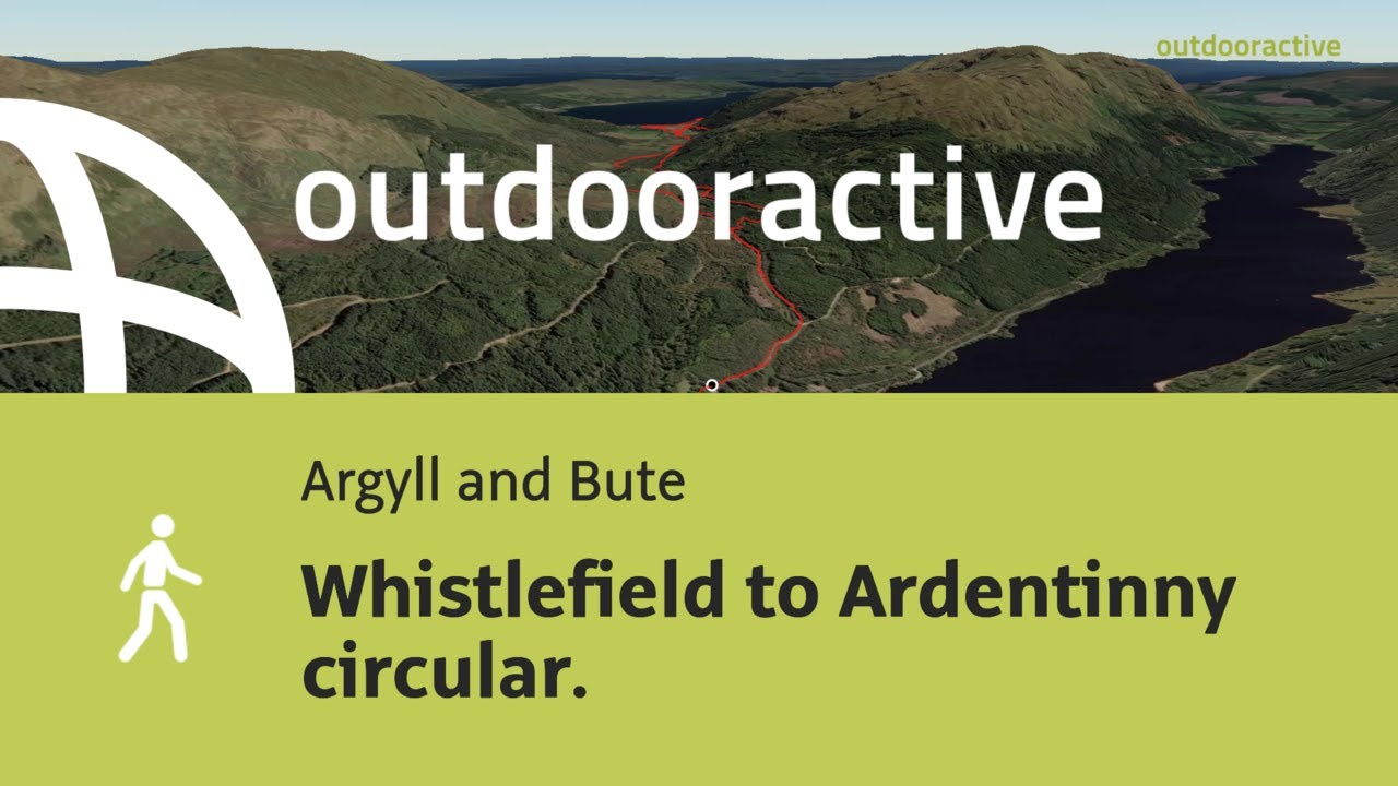 hike in Argyll and Bute: Whistlefield to Ardentinny circular.