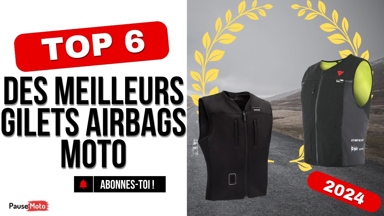 Meilleurs airbags moto - TOP 6 en 2024 !