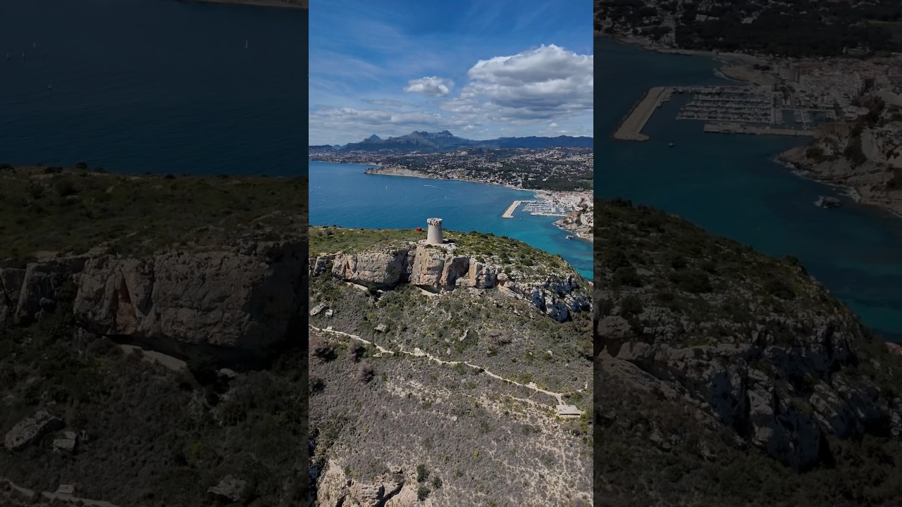 Costa Blanca z lotu ptaka 🌊🛩️🇪🇸