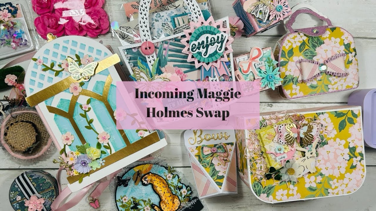 Incoming Maggie Holmes Swap from @diansdesigns7759 and @gailsglamdesigns