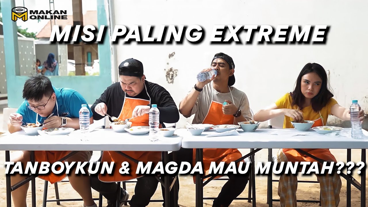 CHALLENGE 40 BOLA MATA SAPI!? #MakanOnlineChallenge (4/8)