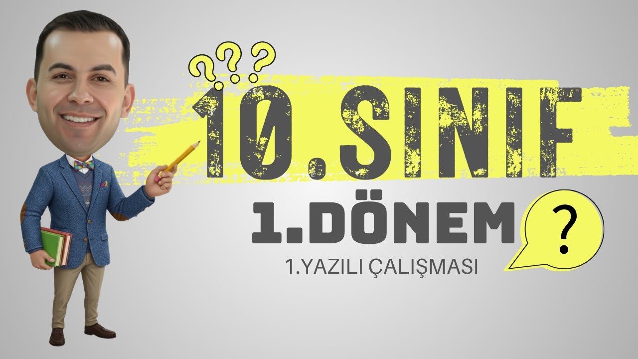 10.SINIF | 1.Dönem - 1.Yazılı | Aker Kartal - Türk Dili ve Edebiyatı