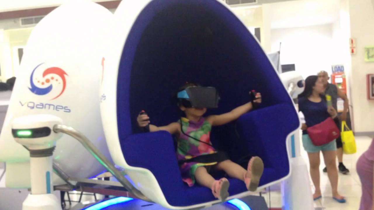 VGames 9d Virtual Reality Experience + Mall Train Ride
